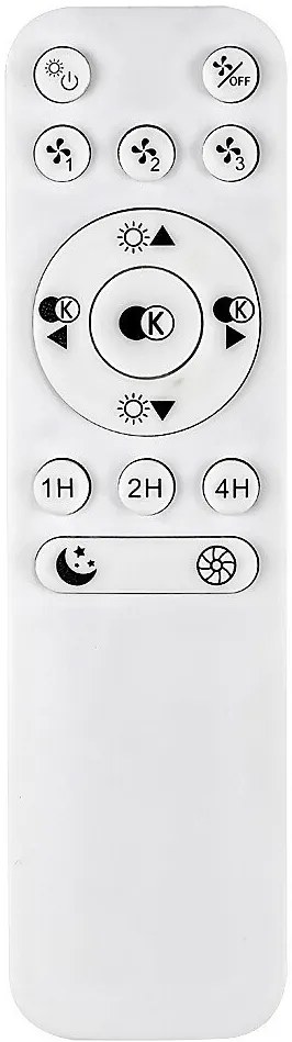 Plafoniera LED cu ventilator si telecomanda Faustine