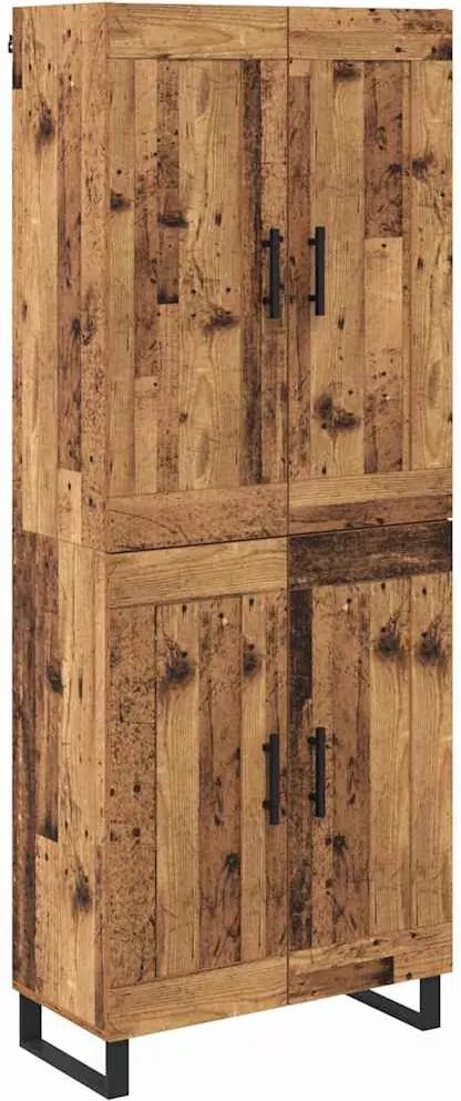 vidaXL Bufet Lemn vechi 69,5 x 34 x 180 cm Lemn compozit