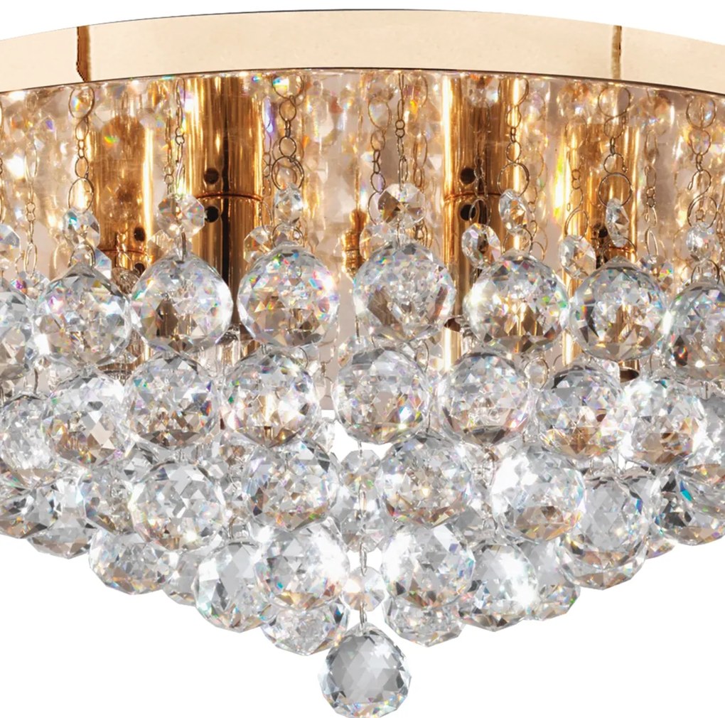 Lustra eleganta design modern Hanna gold 6L 3406-6GO SRT