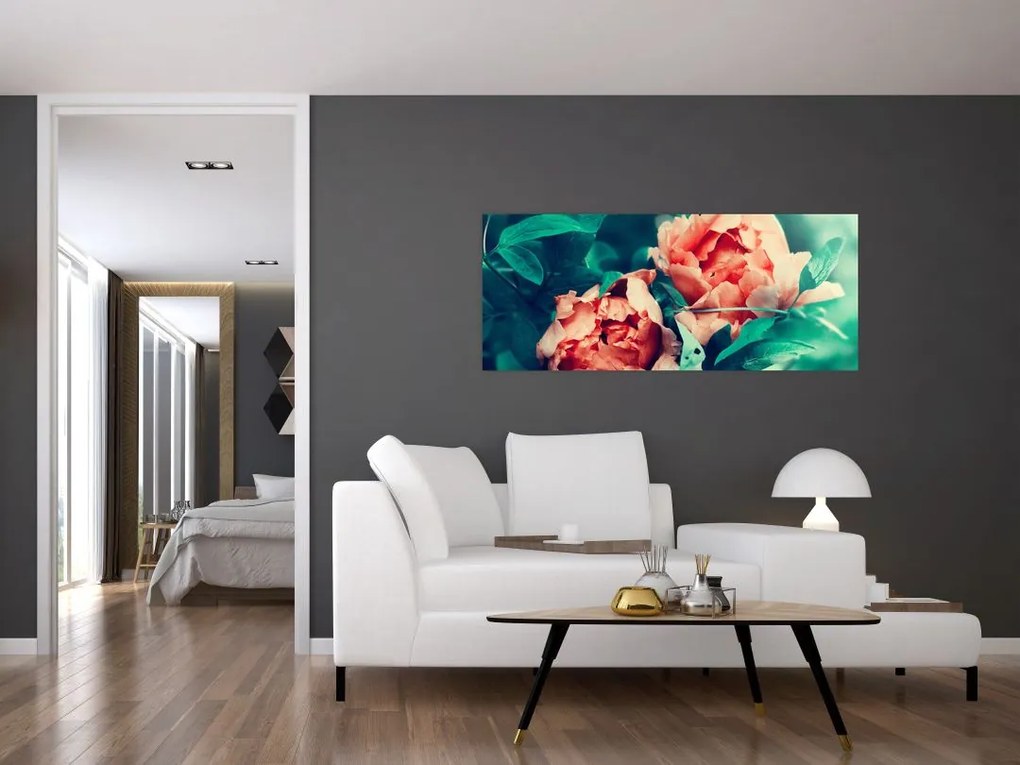 Tablou - Flori de primăvară (120x50 cm)