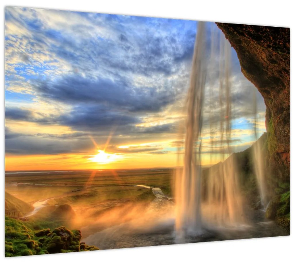 Tablou - Cascadă (70x50 cm)