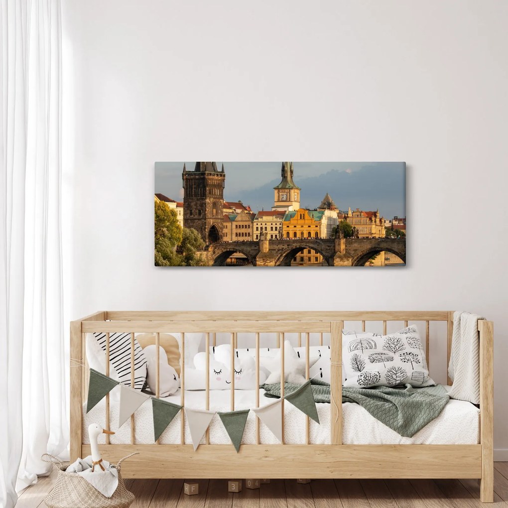 Tablou - Podul lui Carol (120x50 cm)
