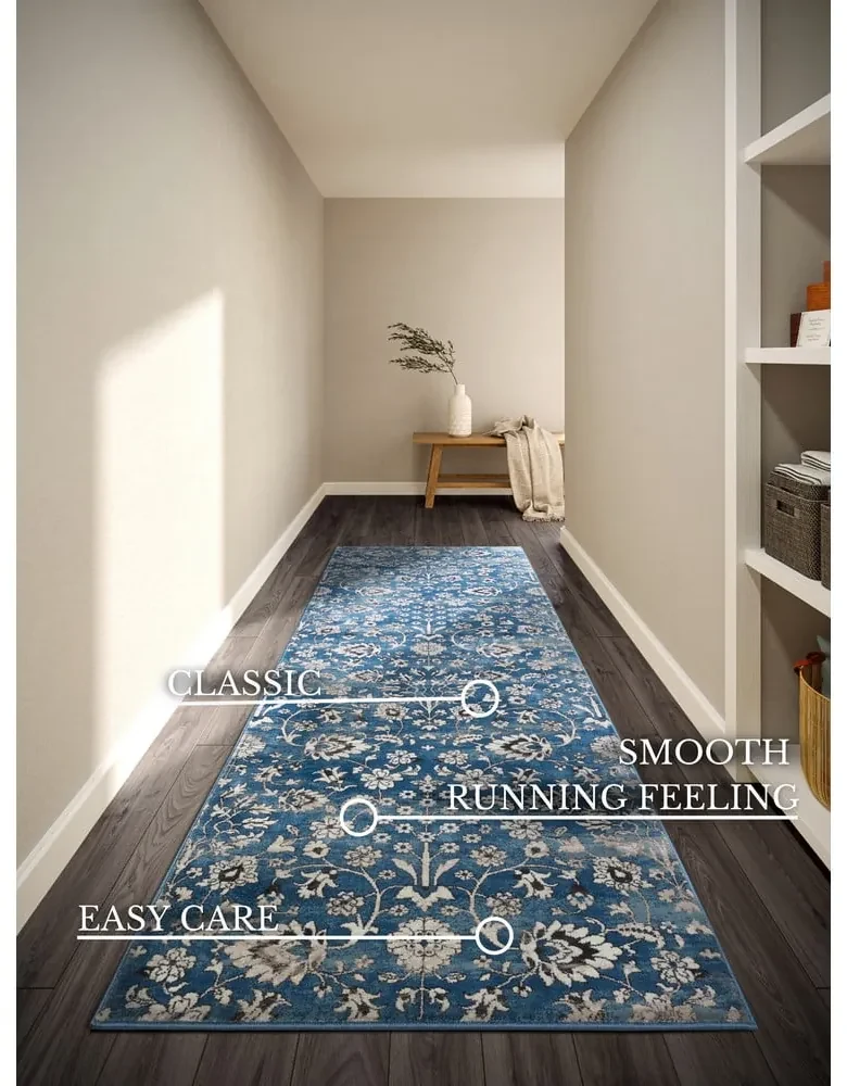 Covor tip traversă albastru 80x240 cm Ernest – Villeroy&Boch