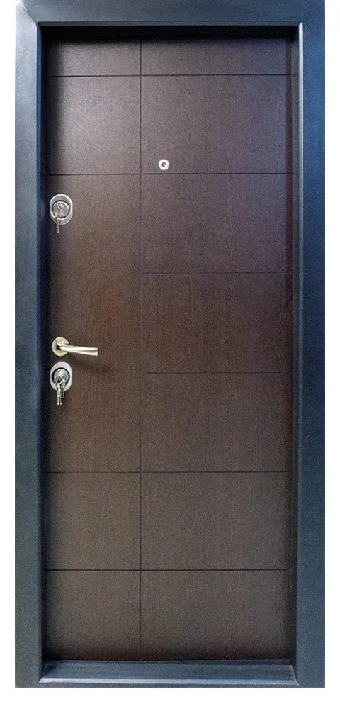 Usa metalica de apartament cu izolatie si vizor Novo Doors First Class NDS07, Deschidere Stanga Dreapta, Dimensiune 200X88 cm, Tabla 12 mm, Kit