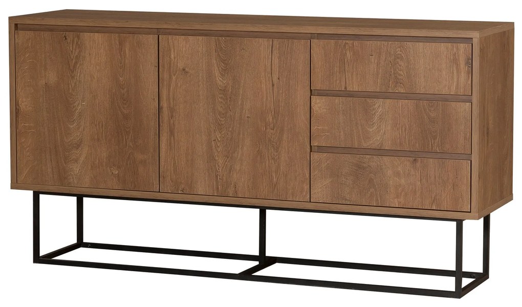 Mobilier living Lexuna 1 (Nuc + Negru). 1089046
