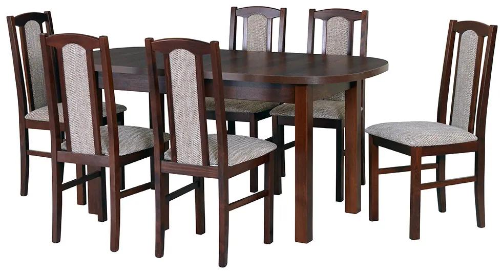 Zondo Set masă scaune pentru sufragerie Eliat (pentru 6 până la 8 persoane). 608095