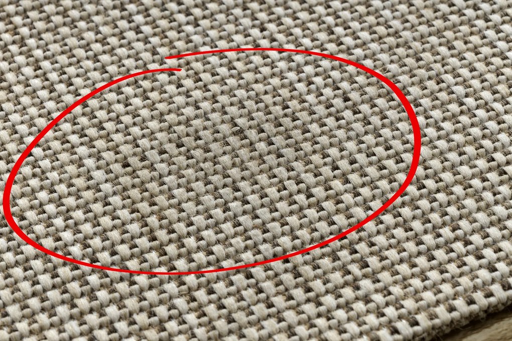 Covor sisal Floorlux 20580 simplu, culoare, solidă, şampanie si taupe - SECUNDAR-COTATI PRODUSUL