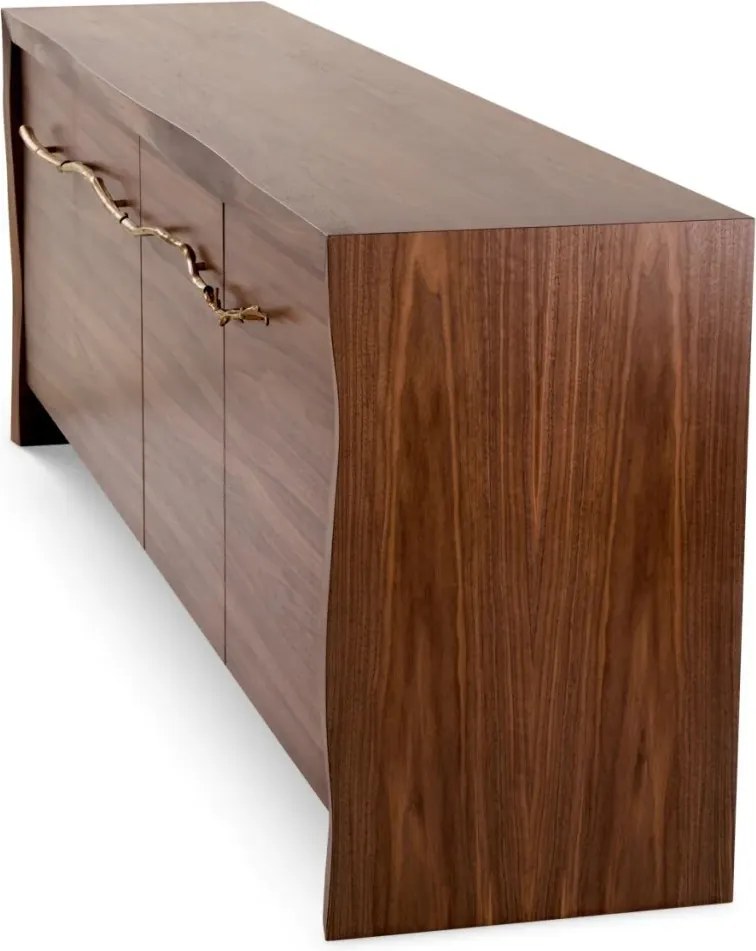 Comoda design LUX, Furnir de nuc, Charford