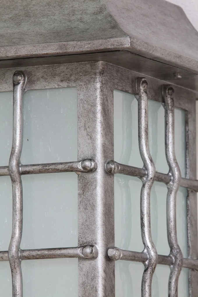 Pendul iluminat exterior din fier forjat, HL 2586