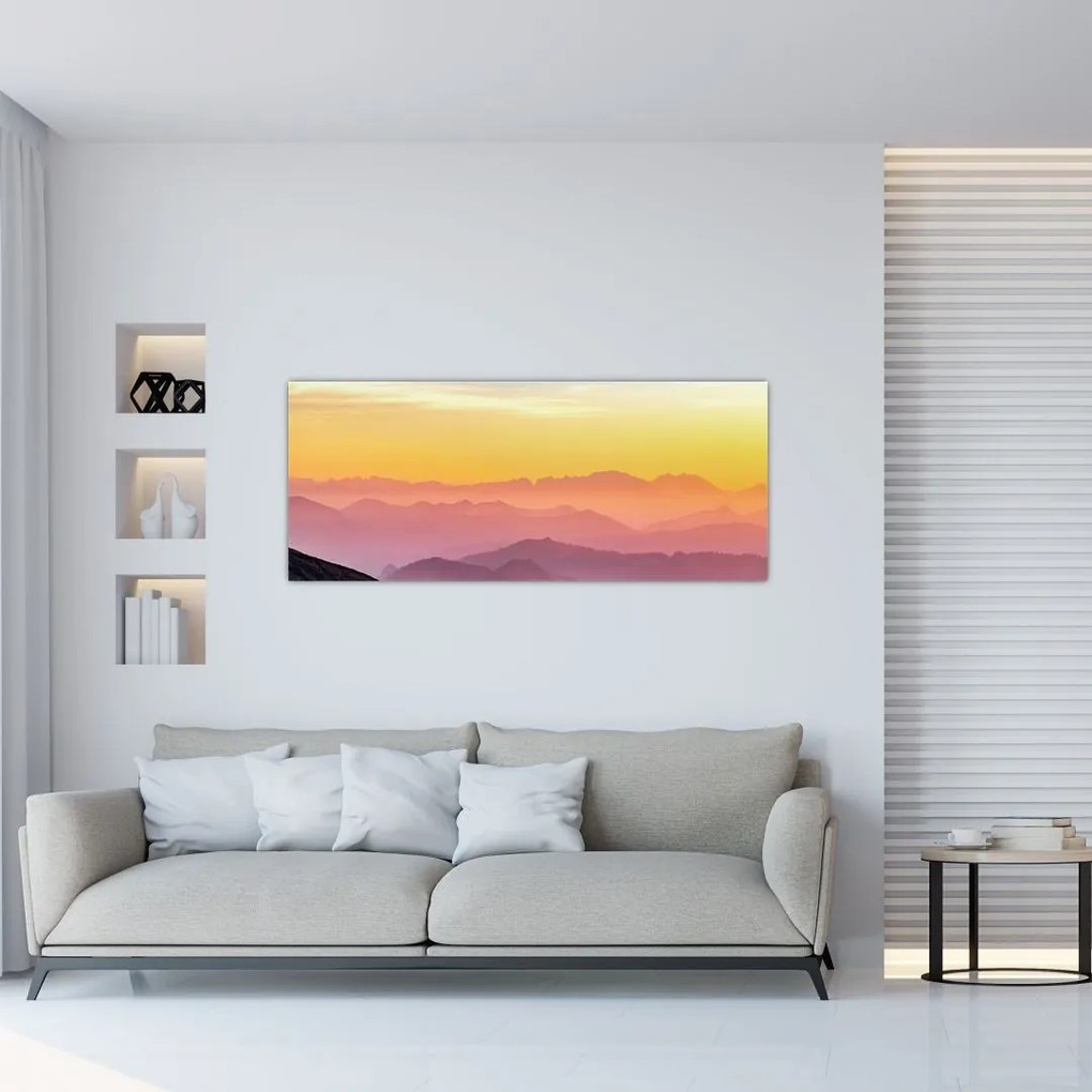Tablou cerul colorat (120x50 cm)