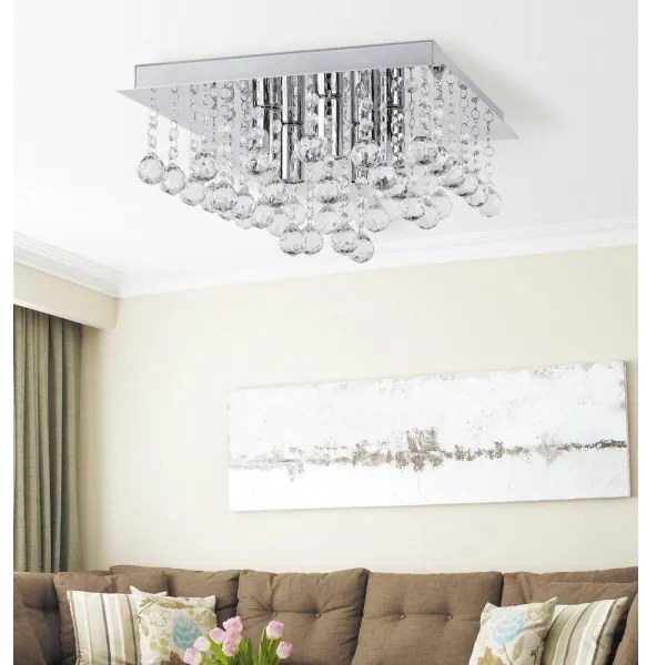 Rabalux 2618 - Plafoniera CORINNA 5xE14/40W/230V