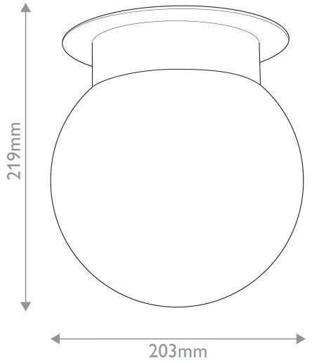 Kichler KL-ALBERS-F-G-CPZ Plafonieră ALBERS 1xE27/40W/230V Ø20,3 cm, auriu