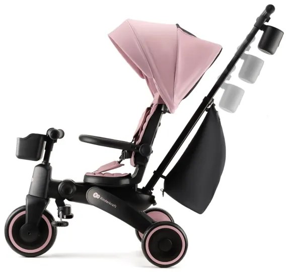 KINDERKRAFT - Tricicletă pentru copii JAZZ 2, roz