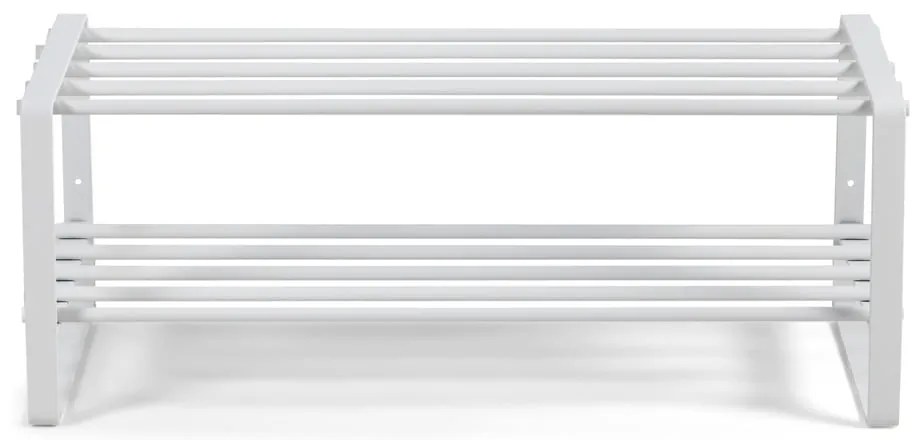 Pantofar alb din metal 70x29x27 cm Rex – Spinder Design