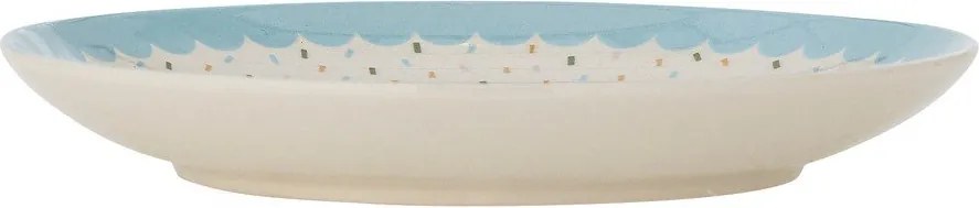 Farfurie pentru copii albastru-deschis/crem din gresie ø 16 cm Celebrate – Bloomingville Mini