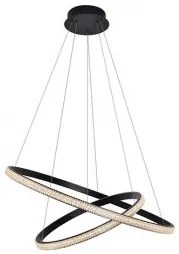 Suspensie moderna cristal led 40W 63054-B Zambelis