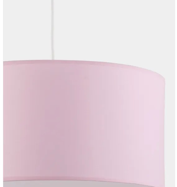 Lustr pe cablu RONDO KIDS 1xE27/15W/230V roză