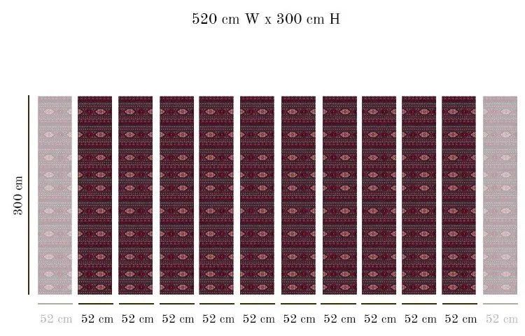 Tapet VLAdiLA Red Carpet 520 x 300 cm