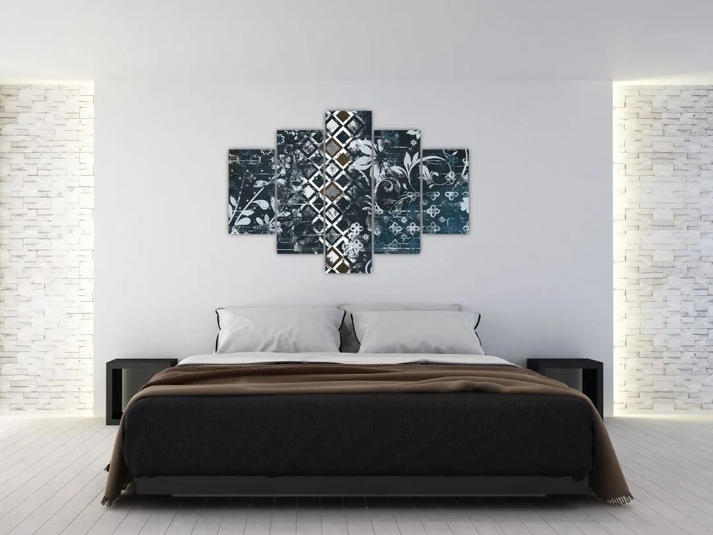 Tablou - Decorațiuni flori (150x105 cm)