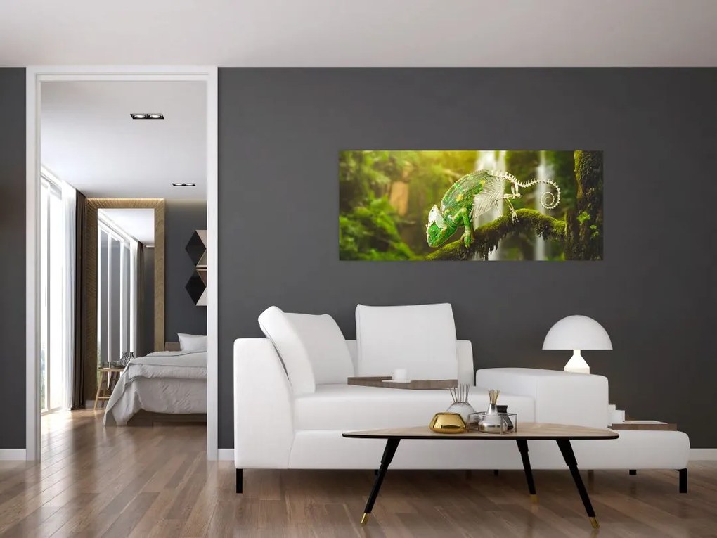 Tablou - cameleon (120x50 cm)