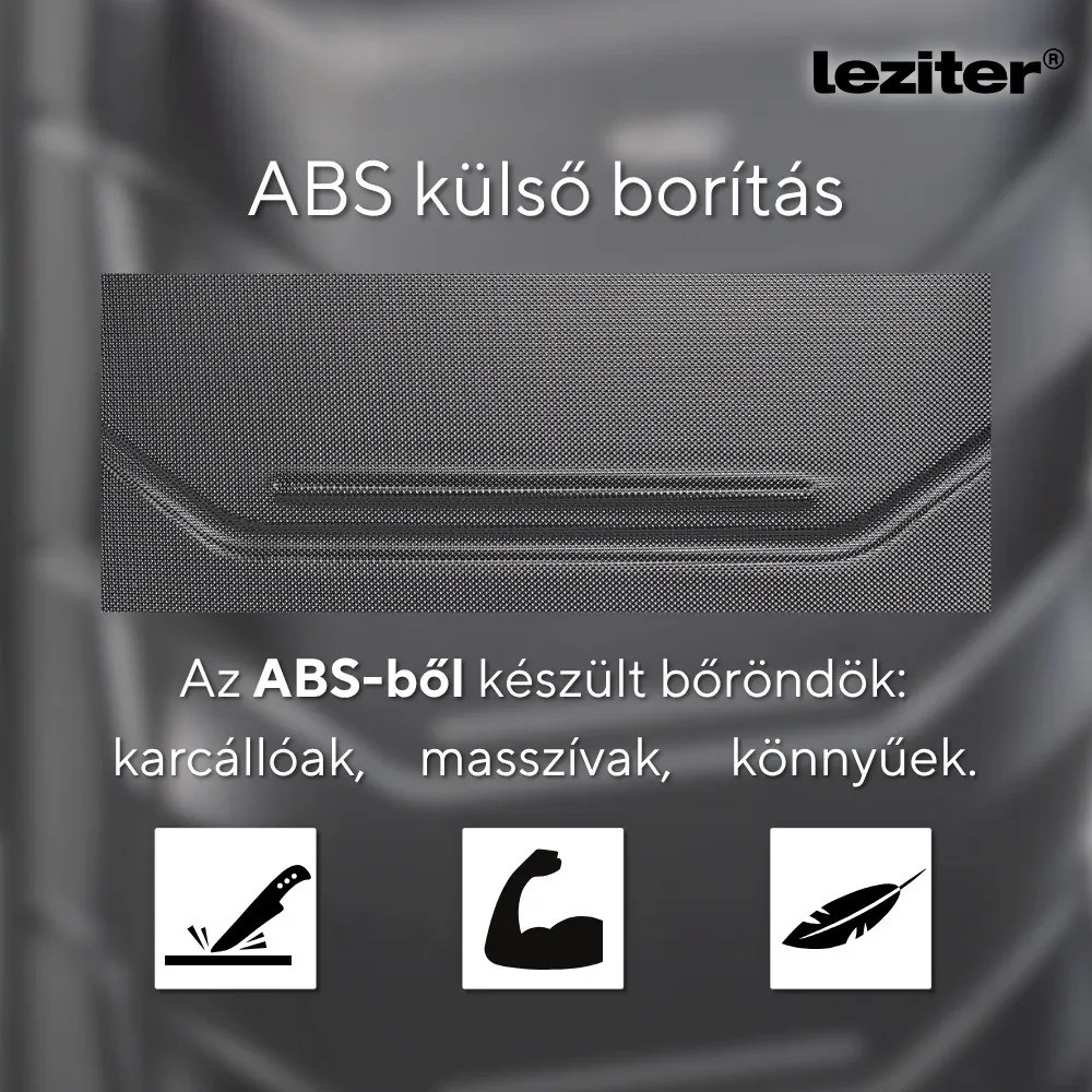 Valiză mare TravelLux Max cu hardtop 50x78x30 cm neagră