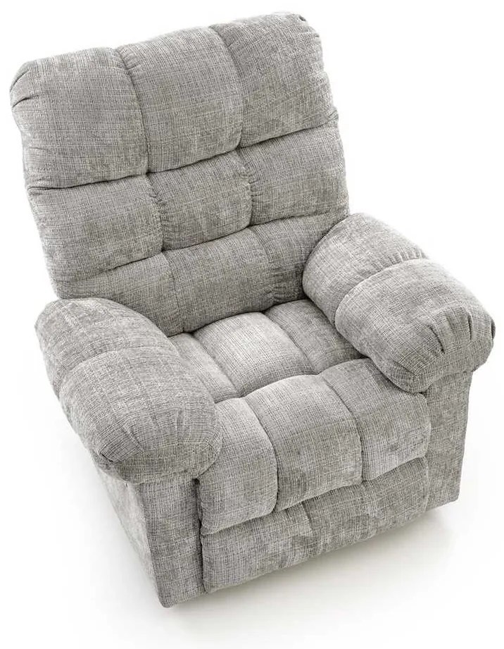 Scaun reclinabil Baxley, gri
