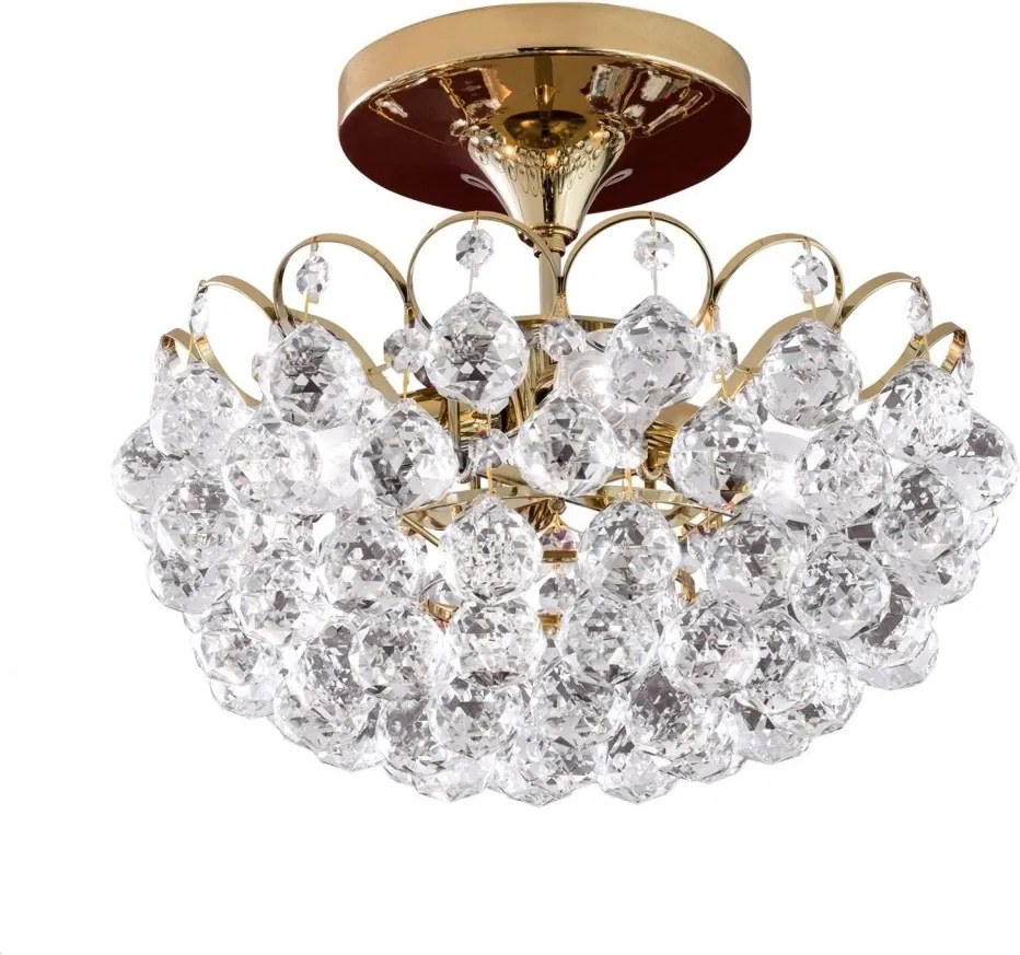 Lustra cristal Asfour, KRISTALL KLASSISCH auriu 40cm