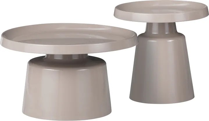 Set 2 Masute Cafea Golman Cappucinno, Metal