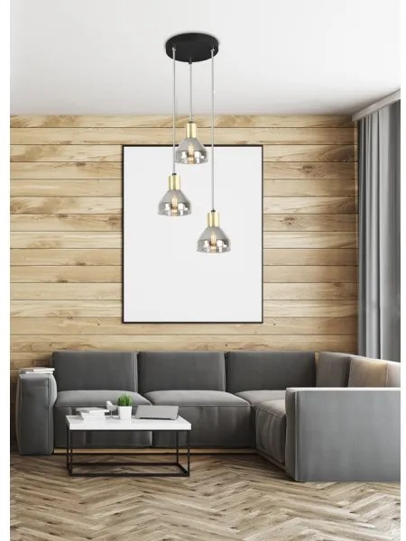 Lustră pe lanț GREGORY 3xE14/40W/230V