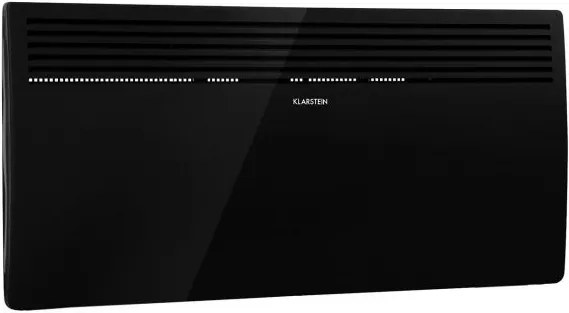 Klarstein Hot Spot Slimcurve, incalzitor 80 x 40 cm, 40 m², 2000 W, 5 - 40 °C, LED, IP24, negru