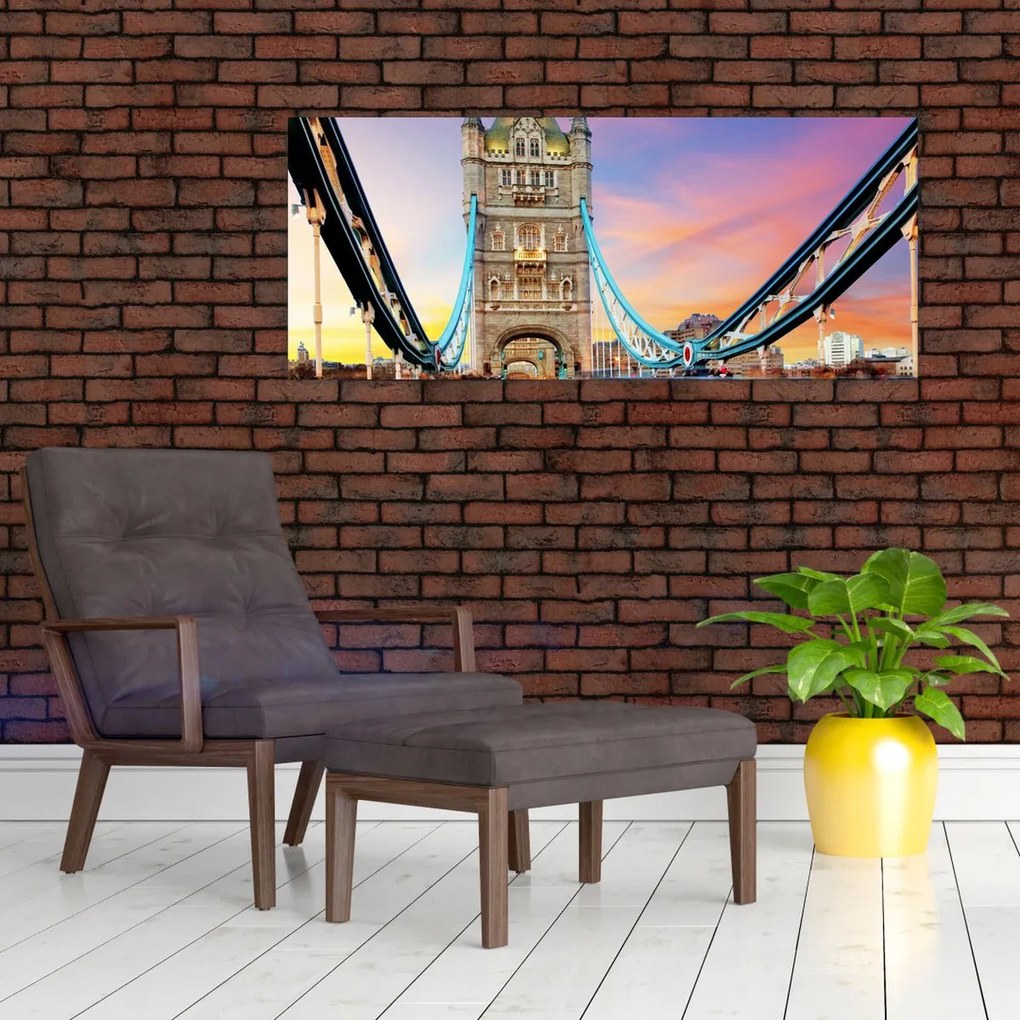 Tablou - Tower Bridge (120x50 cm)