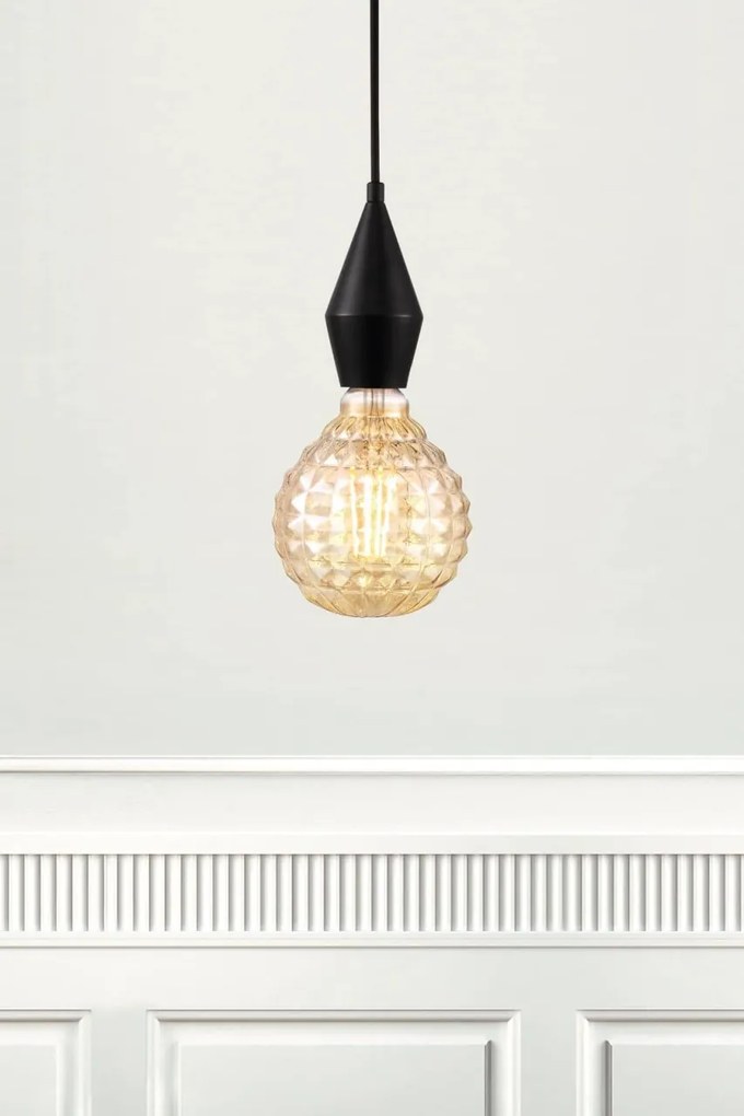 Pendul minimalist design scandinav Aud negru 45643003 NL