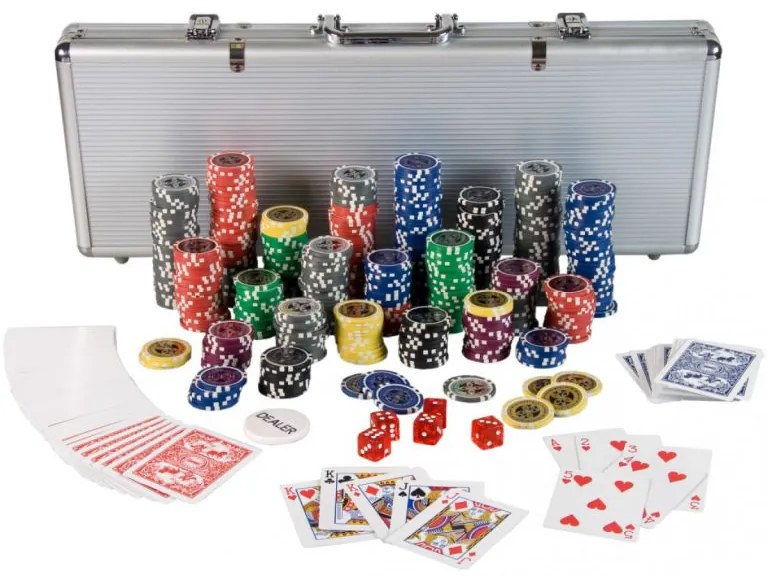Set de poker - 500 de jetoane laser Ultim