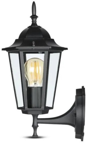 Lampă de perete de exterior 1xE27/40W/230V IP44 negru