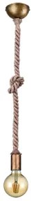Cordon pendul 1 bec E27 Rope 310100104 Trio