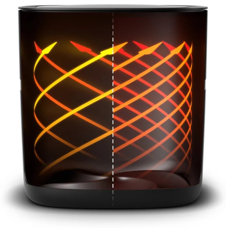 Friteuza cu aer cald Philips Combi XXL Connected Hot HD9880/90, 2200 W, 8,3 L, 40-200°C, 2 kg, 22 programe, Ecran TFT, Wi-Fi, Negru