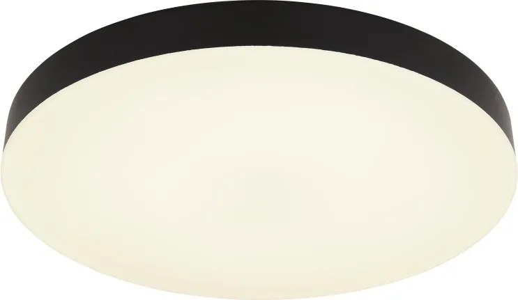 Plafoniera LED design circular MATTHEW negru