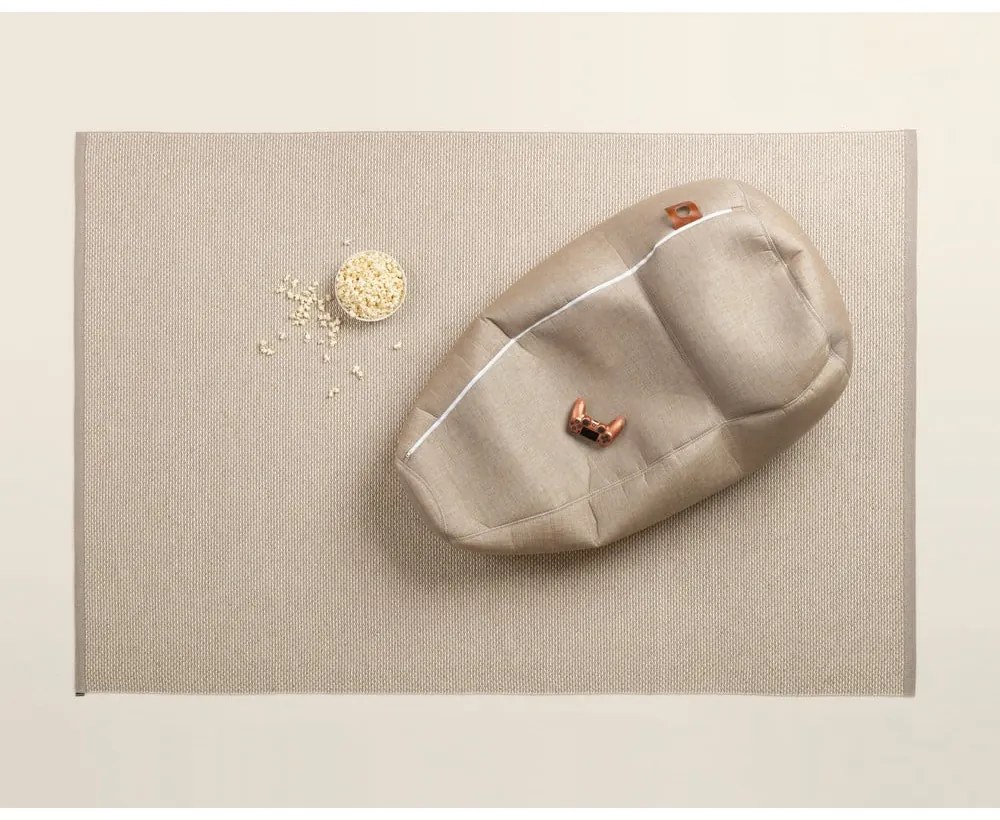 Covor pentru exterior și interior crem 85x160 cm Effi Mud – Pappelina