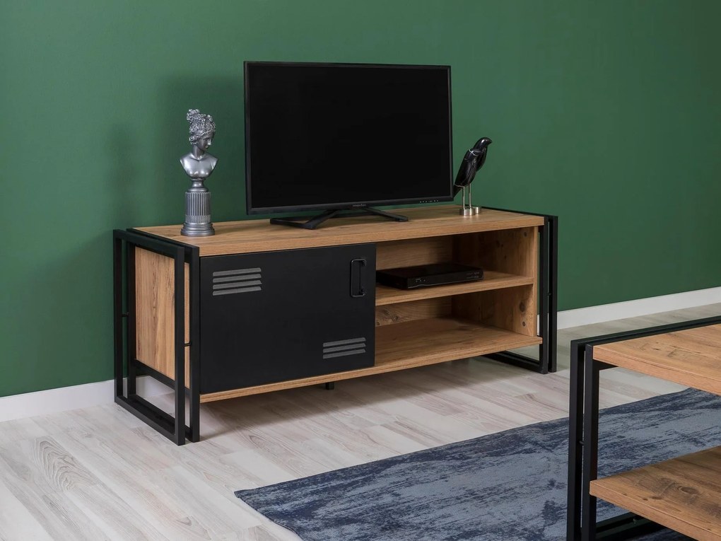 Mobilier living Cosmopolitan 28 (Pin atlantic + Negru). 1089154