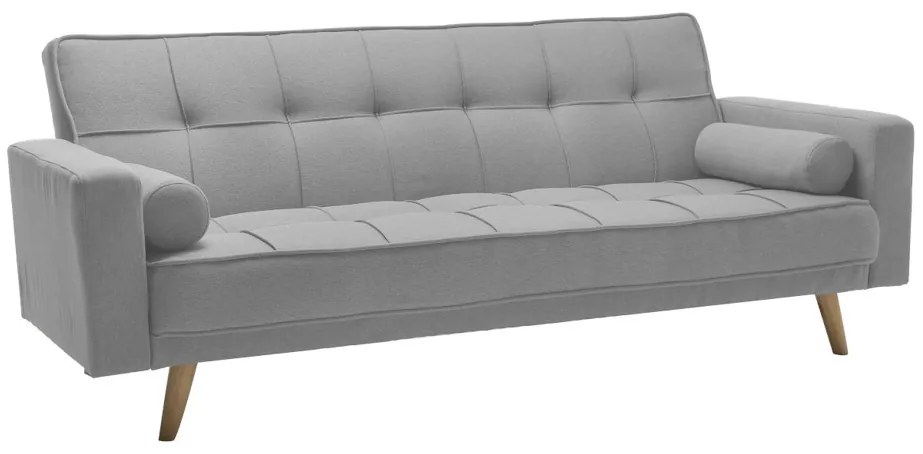 Canapea extensibila gri NESTOR VELVET