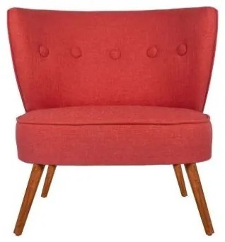 Fotoliu JENI roșu