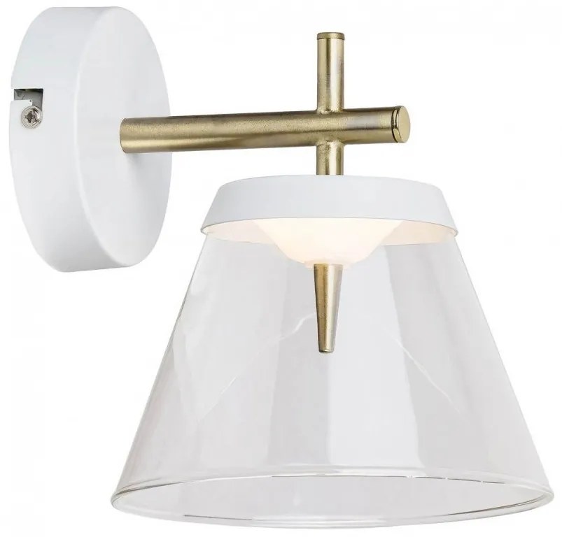 Aplica LED din metal finisaj bronz si alb AVIANA 5029 RX