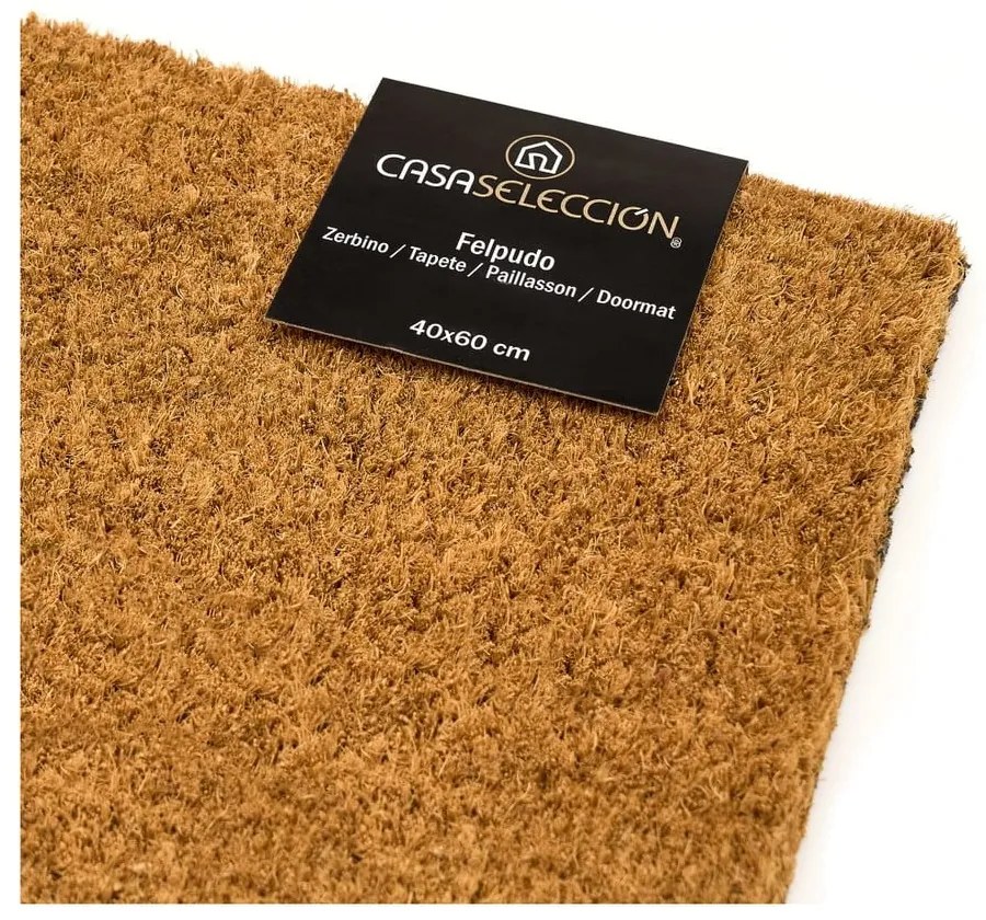 Covoraș de intrare din fibre de nucă de cocos 60x40 cm Trap – Casa Selección
