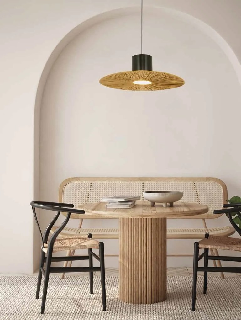 Lustra/pendul design decorativ natural Paper D-60cm