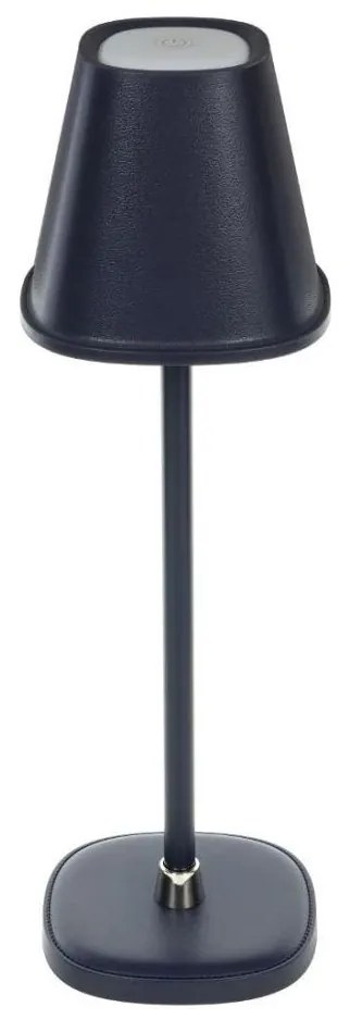 Lampă LED reîncărcabilă dimabilă de masă Retlux LED/3W/1800 mAh albastru închis