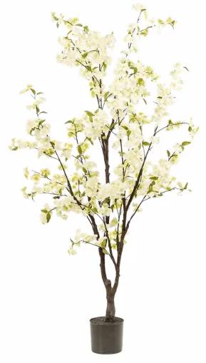 Copac Artificial cu floare de cireș alb - 175 cm