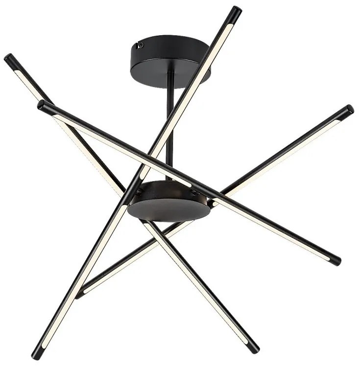 Plafoniera LED stil minimalist Henli2 negru