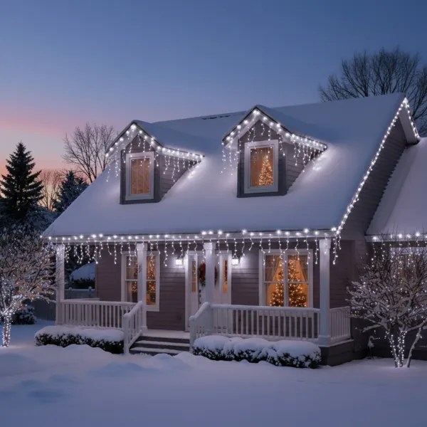 Brilagi - Ghirlandă LED pentru exterior 400 LED/8 funcții, 23 m, IP44, alb rece