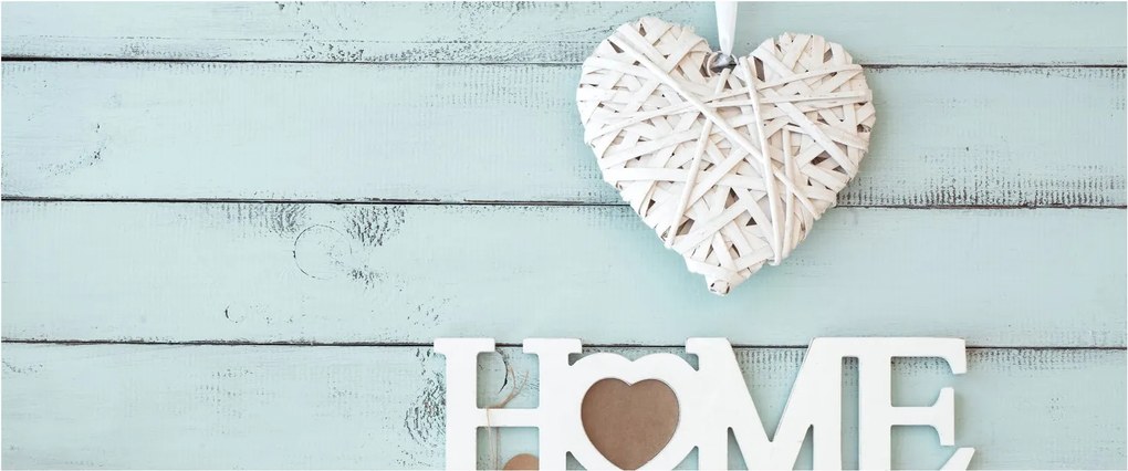 Tablou - I love home (120x50 cm)
