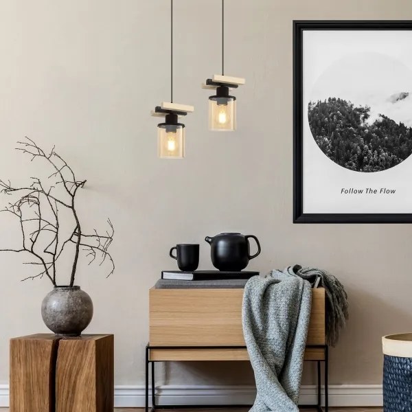 Lustră pe tijă NIYLAH 1xE27/25W/230V Rabalux 72081